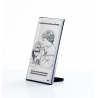 Prezent na Komunię Srebrny Obrazek Pamiątka Pierwszej Komunii Świętej dla chłopca, 5x10 @-0066